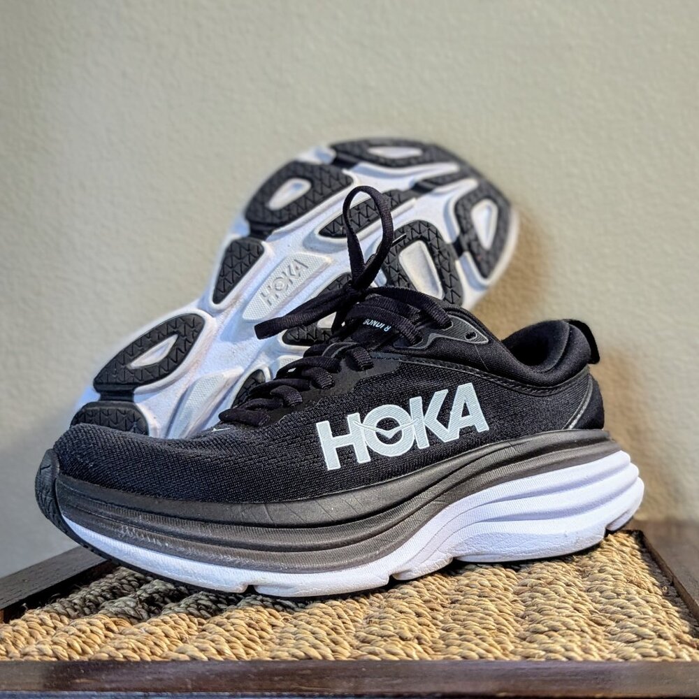 Hoka Womens Bondi 8 Road Running Shoes